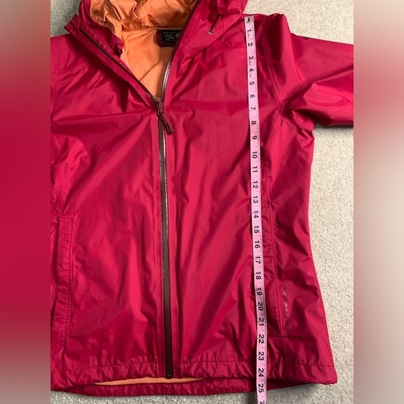 Mountain Hardwear Hooded Rain Coat Women Size Medium - Picture 4 of 8